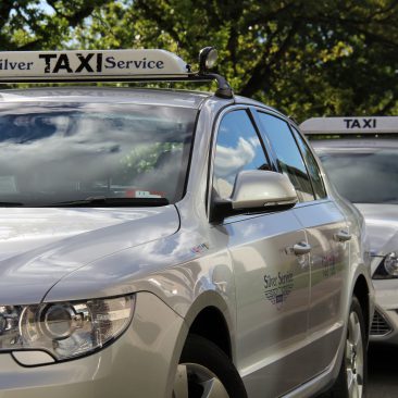 Silver Service Canberra taxis ranking at an event