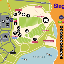 Stage 88 Site Map Australia Day Concert 2021
